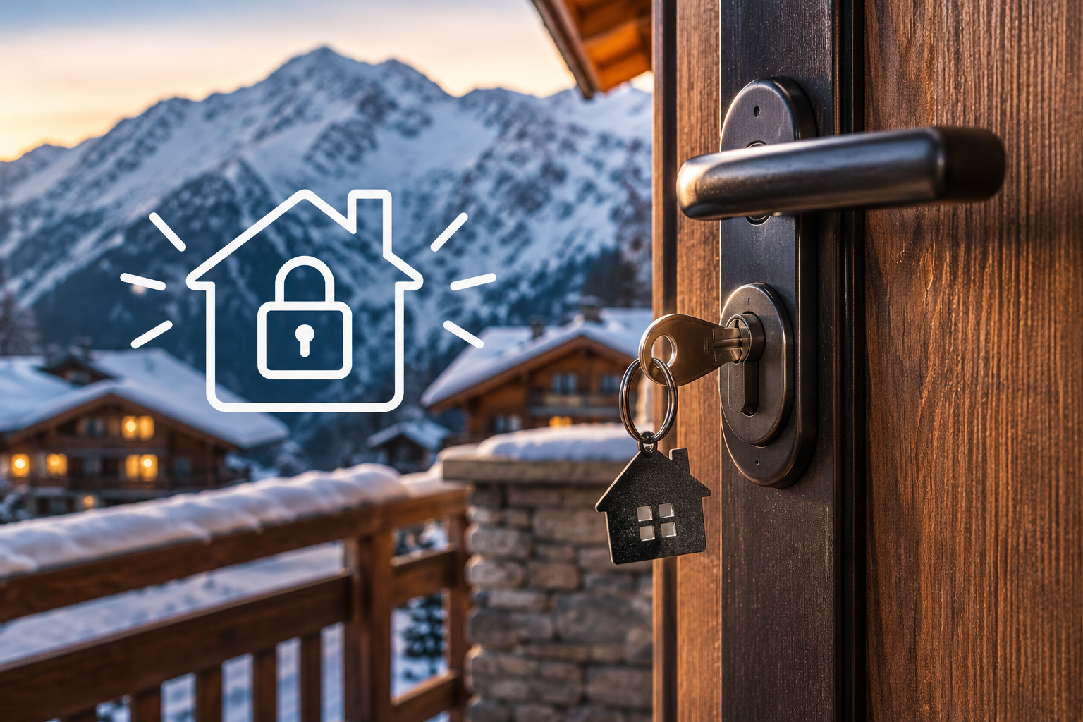 Sécuriser son chalet ou appartement en station avant l'intersaison